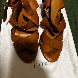 Joie Women's Tan Leather Sandals